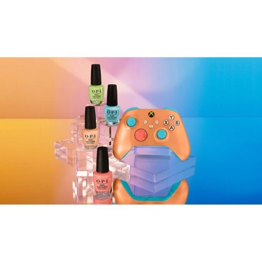 Xbox Mando Inalámbrico Xbox Series/One/PC Sunkissed Vibes OPI Special Edition Reacondicionado
