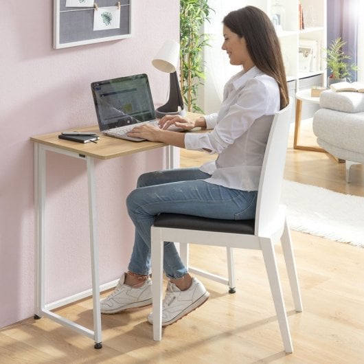 Bureau pliant Dolenkaf InnovaGoods bois/blanc