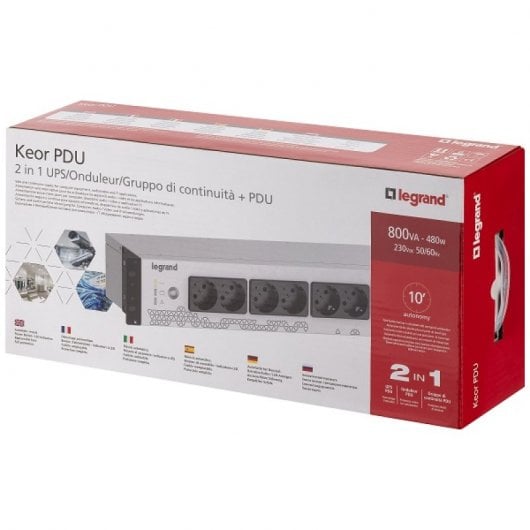 Legrand Ups-Keor UPS Rack Tipo 19" 800VA