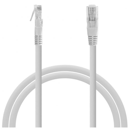 PcCom Essential Cable de Red RJ45 Cat6 UTP CU AWG24 hasta 1000Mbps 2m Gris