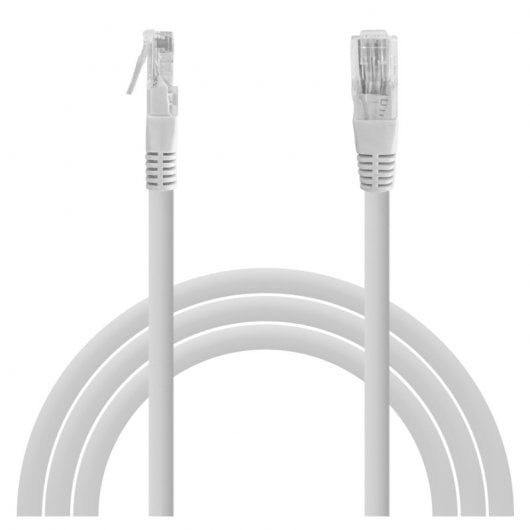 PcCom Essential Cabo de rede RJ45 Cat6 UTP CU AWG24 até 1000Mbps 3m Cinza