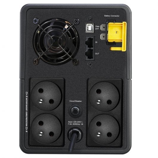 APC Back-UPS BX SAI de Línea Interactiva 1600VA 900W con 4 Salidas AC Tipo E