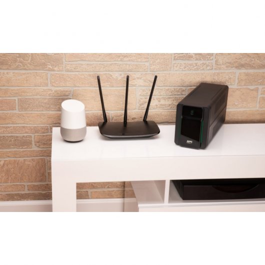 APC Back-UPS BX SAI de Línea Interactiva 1600VA 900W con 4 Salidas AC Tipo E