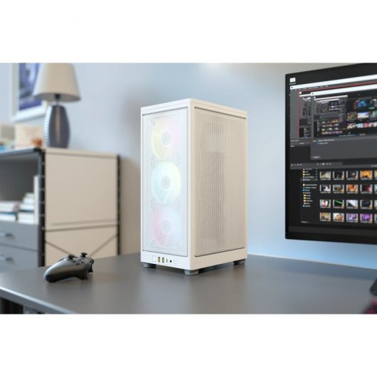 Corsair 2000D RGB Airflow SFF Tower USB 3.2 Branca
