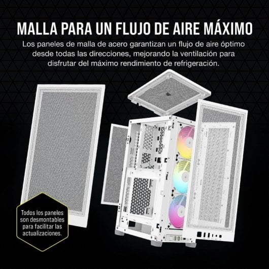 Corsair 2000D RGB Airflow SFF Tower USB 3.2 Branca