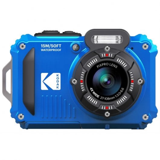Kodak PIXPRO WPZ2 16MP WiFi à prova d'água azul