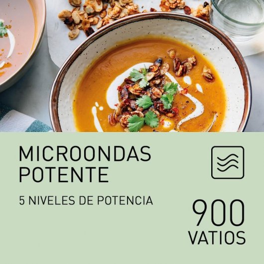 Panasonic NN-K35NWMEPG Microondas con Grill 24L 900W Blanco