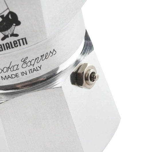 Cafeteira Italiana Bialetti Moka Express 0,2 L Alumínio Preto 3 Cápsulas