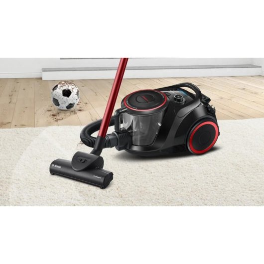 Aspirateur sans Sac Bosch Serie 6 BGS41POW1 700W Filtre HEPA 2,4L Turbo Brosse
