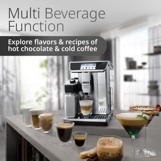 De’Longhi PrimaDonna Elite Experience ECAM 650.85.MS Cafetera con Molinillo Automática 19 Bares