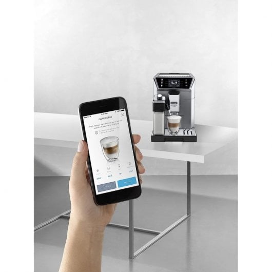 De'Longhi PrimaDonna ECAM 550.85.MS Caffettiera Combinata Automatica con Macinacaffè 19 Barre