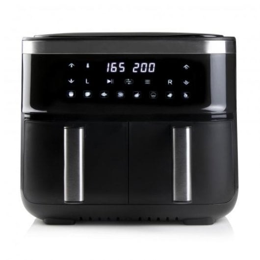 Domo DO537FR friteuse Double 4 L Autonome Friteuse d’air chaud Noir