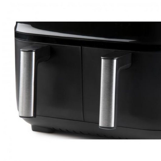 Domo DO537FR friteuse Double 4 L Autonome Friteuse d’air chaud Noir