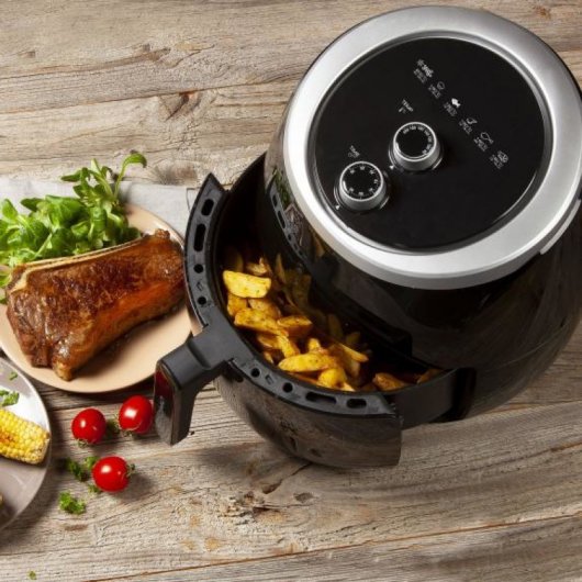 Domo Deli Fryer Freidora de Aire 5L 2000W Negra