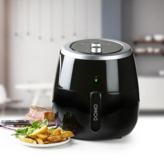 Domo Deli Fryer Freidora de Aire 5L 2000W Negra
