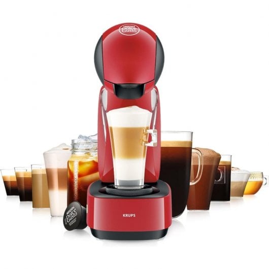 Cafetera De Cápsulas Nescafé Dolce Gusto Infinissima - 15 Bares, Depósito 1.2L, Sistema Thermoblock - Color Negro, Marca Krups