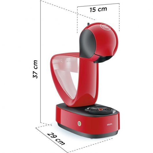 Krups Nescafé Dolce Gusto Infinissima Cafetera De Cápsulas 15 Bares Roja Caracteristicas