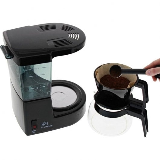 Melitta Aromaboy 1015-02 Cafetera de Goteo 2 Tazas Negra