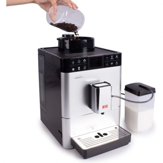 Melitta Caffeo Varianza CSP Macchina per caffè espresso automatica con macinacaffè 15 bar in acciaio inossidabile