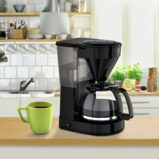 Melitta Easy II 1023-02 Cafetera de Goteo 10 Tazas Negra