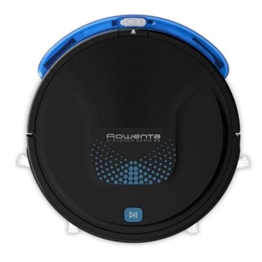 Aspirador Robô com Mopa Rowenta X-Plorer Serie 45 Navegação por Sensores Sução Potente WiFi