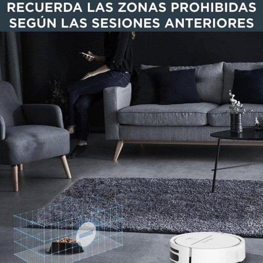 Rowenta X-Plorer Serie 120 AI RR7877WH Robot Aspirador Blanco