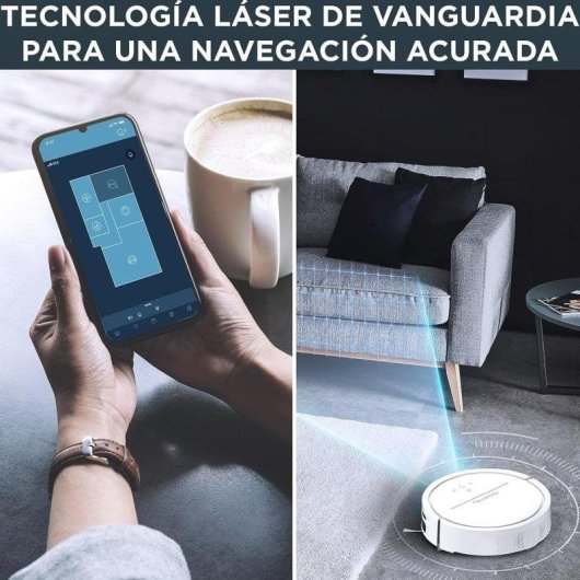 Rowenta X-Plorer Serie 120 AI RR7877WH Robot Aspirador Blanco