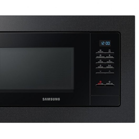 Samsung MG20A7013CB Micro-ondas Encastrável com Grill 20L 850W Preto