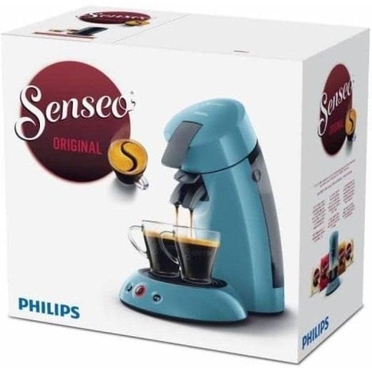 Máquina de café de cápsulas Philips Senseo Original HD6553/21 0,7 L 1 Bar Azul
