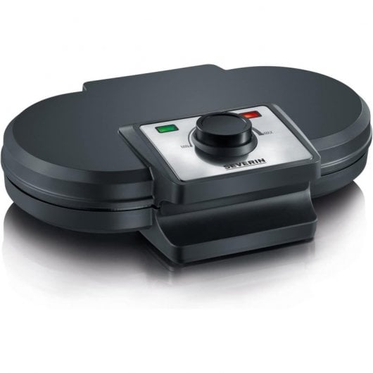 Severin WA 2106 Máquina de Waffles Dupla 1200W Preta
