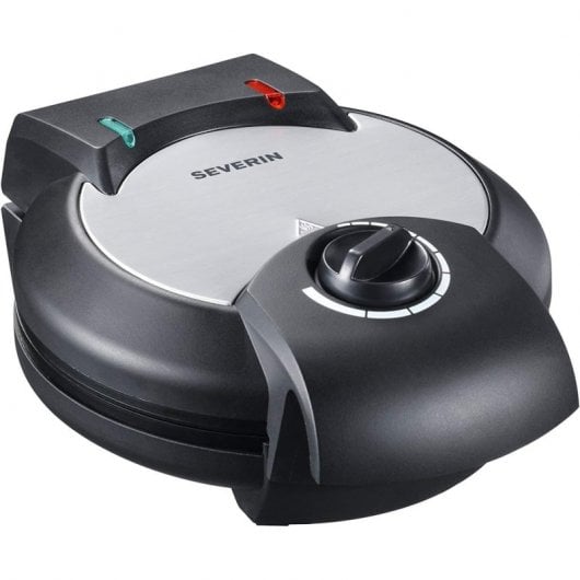 Severin WA 2103 Macchina per waffle 1200 W Nero/Argento