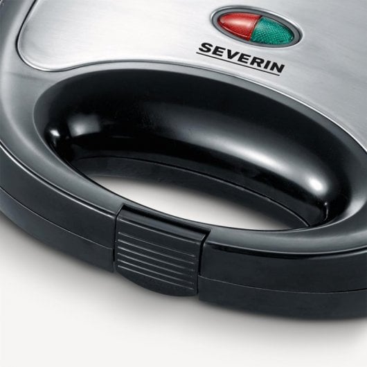 Severin SA 2969 Sandwichera Antiadherente 600W Negro/Acero Inoxidable