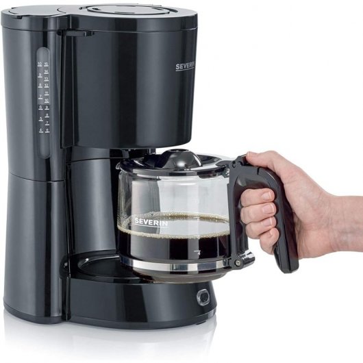 Severin KA 4815 Cafeteira de Filtro 1.25L Preta