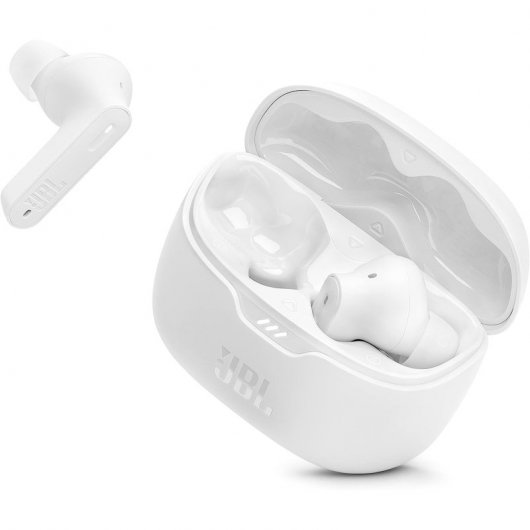 Cuffie wireless JBL Tune Beam Cancellazione attiva del rumore con Smart Ambient White