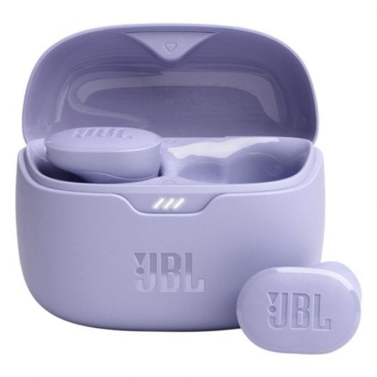 JBL Tune Buds Auriculares Inalámbricos Cancelación de Ruido Activa con Smart Ambient Morados