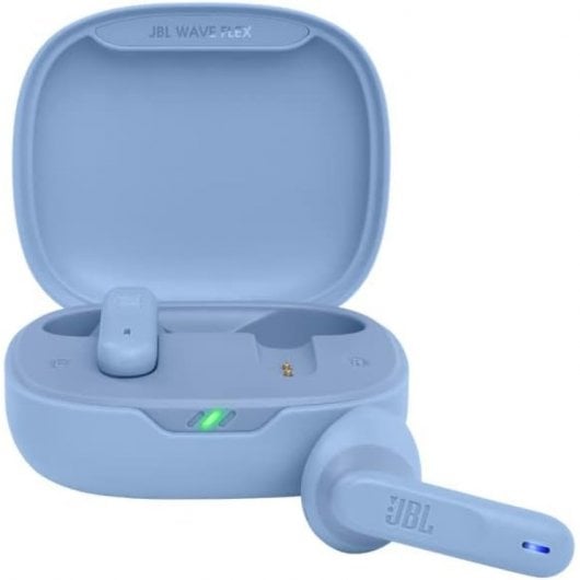 Écouteurs sans fil JBL Wave Flex bleu