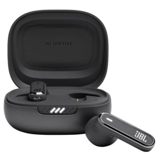 JBL Live Flex Kabellose Kopfhörer mit adaptiver Geräuschunterdrückung – Schwarz