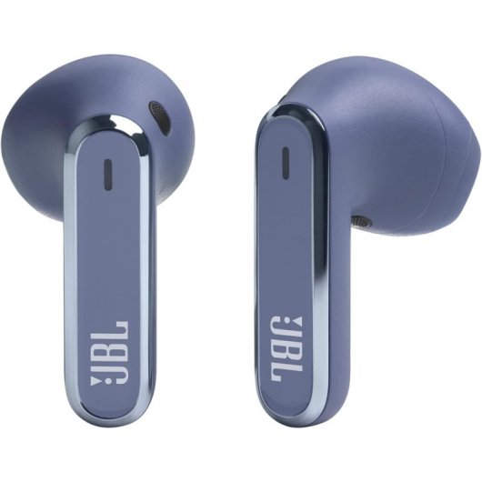 Casque sans fil JBL Live Flex avec suppression adaptative du bruit bleu