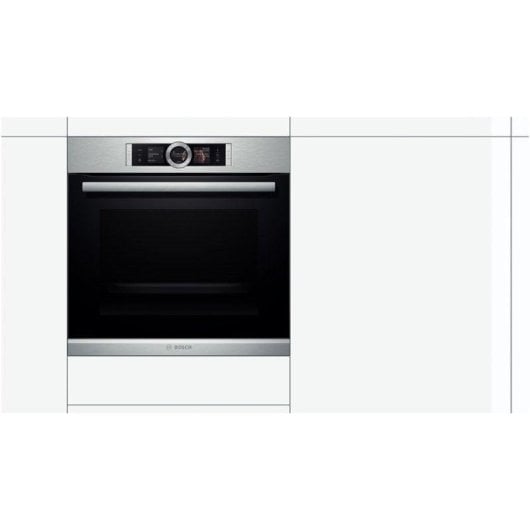 Horno elettrico Bosch HSG636ES1 71L Inox con vapore e autolimpieza