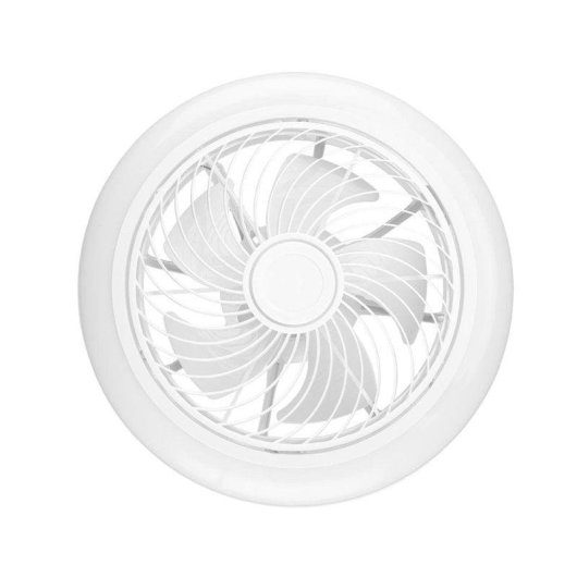 Ventoinha de Teto com Luz Orbegozo CP 12435 20W 33cm 6 Velocidades Pás Retráteis Comando