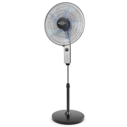 Ventoinha de Pé Orbegozo SF 1046 80W 45cm 3 Velocidades Cabeça Inclinável Temporizador
