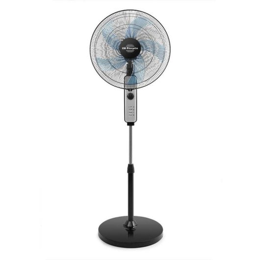 Ventoinha de Pé Orbegozo SF 1046 80W 45cm 3 Velocidades Cabeça Inclinável Temporizador