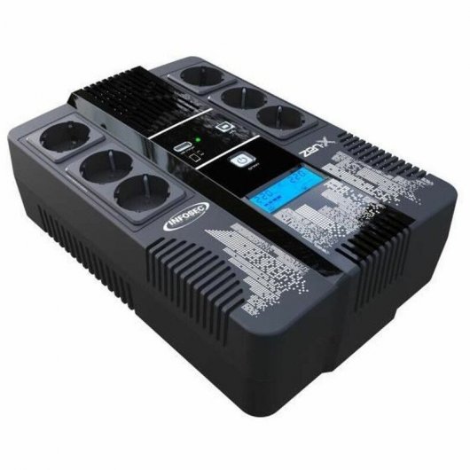 Infosec Zen-X 800 A linea interattiva 0,8 kVA 0,48 W 6 presa(e) AC