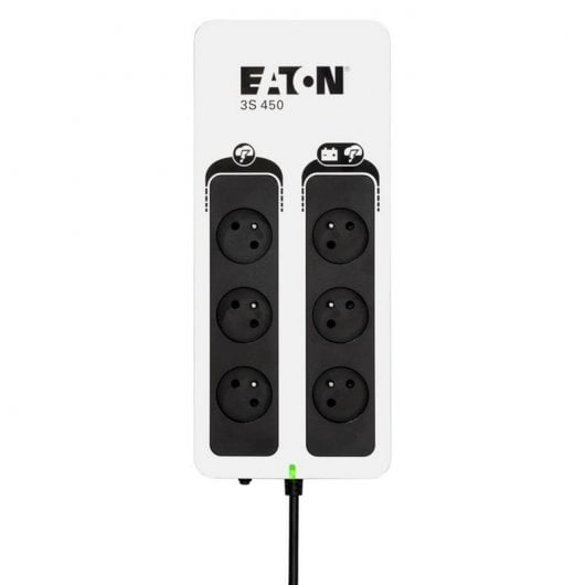Eaton 3S450F SAI 450VA 270W con 6 Salidas AC Tipo Francés