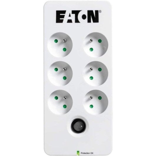Multiprise Eaton PB6F 6 Prises Protection Contre Surtension Interrupteur LED Câble 1,5 m