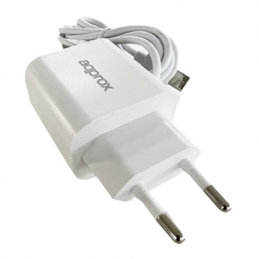 Caricatore USB 3.0 APPUSBWALL18 circa + cavo USB-C 18 W bianco