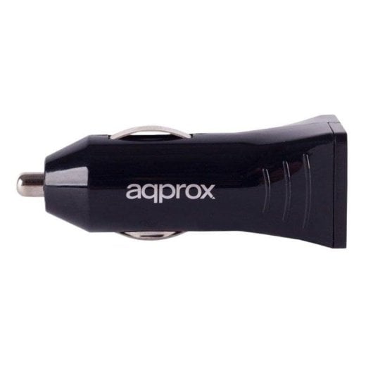 Cargador de coche Approx APPUSBCARB USB 1A compacto con LED negro