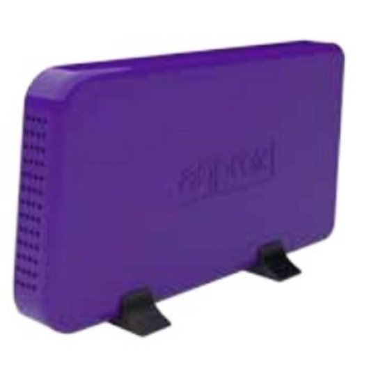 Caja PC Approx APPHDD07P 3.5" Aluminio Plástico Púrpura USB 2.0 Plug and Play