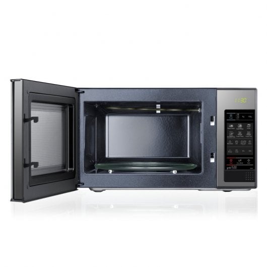 Samsung GE83X/XEC Microondas con Grill 23L 800W/Grill 1200W Espejo Negro
