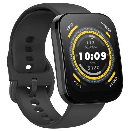 Amazfit Bip 5 Bluetooth GPS 46mm LCD Gris IP68 Étanche SpO2 Pulsomètre Sommeil